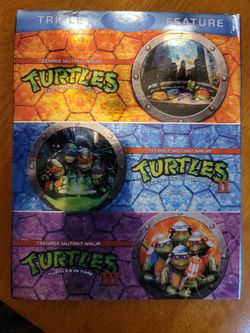Ninja Turtles Boxset Blu Ray 