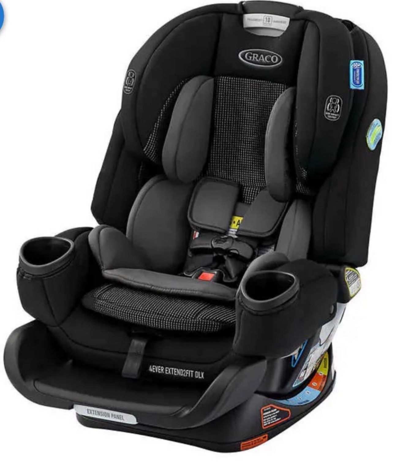 Graco 4Ever Extend2Fit DLX 4-in-1 Car Seat