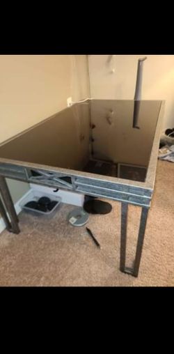 Black And Gray Coffee Table Glass