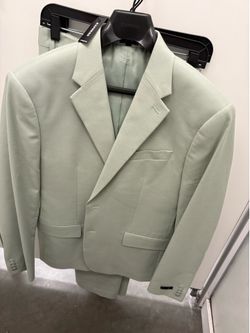 Sage Mist Suit Jacket and Pants from Express