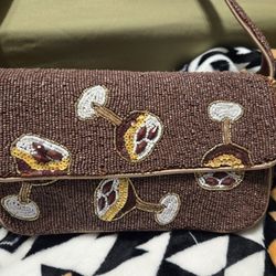 Espresso Martini Beaded Purse