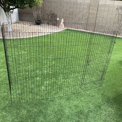 Large Exercise Dog Pen With The Door