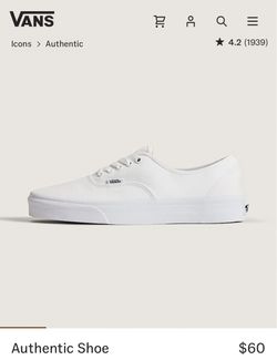 Women’s vans size 8