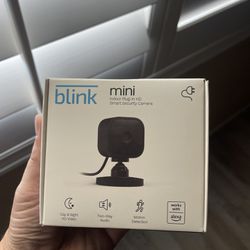 Blink Mini Indoor Camera …20$ Still Sealed.