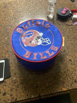 buffalo bills tailgate carrying case with portable grill
