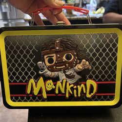 Mankind WWE Lunchbox And Accessories 