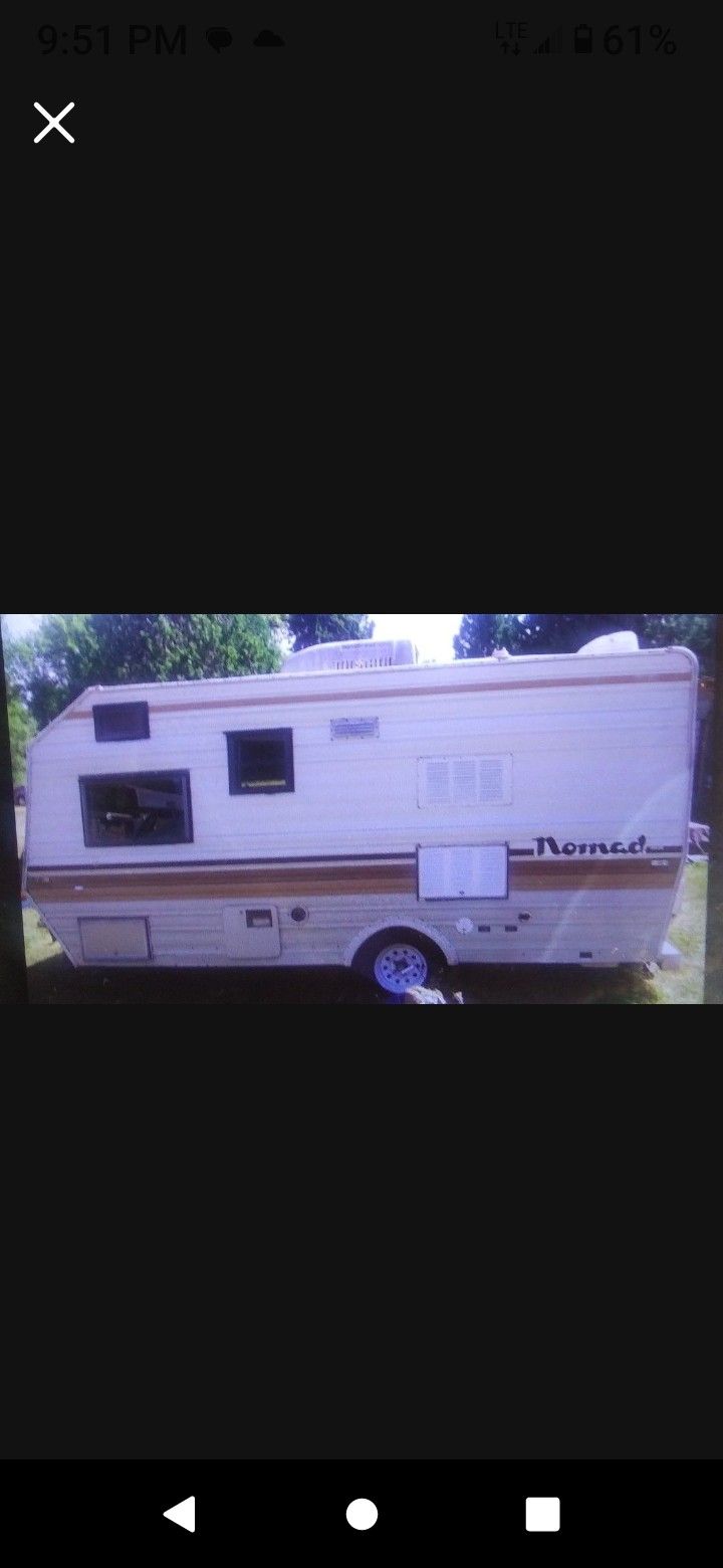 (2) Good candidate RV's for instant home! Ideally someone looking for a dwelling to put on a lot