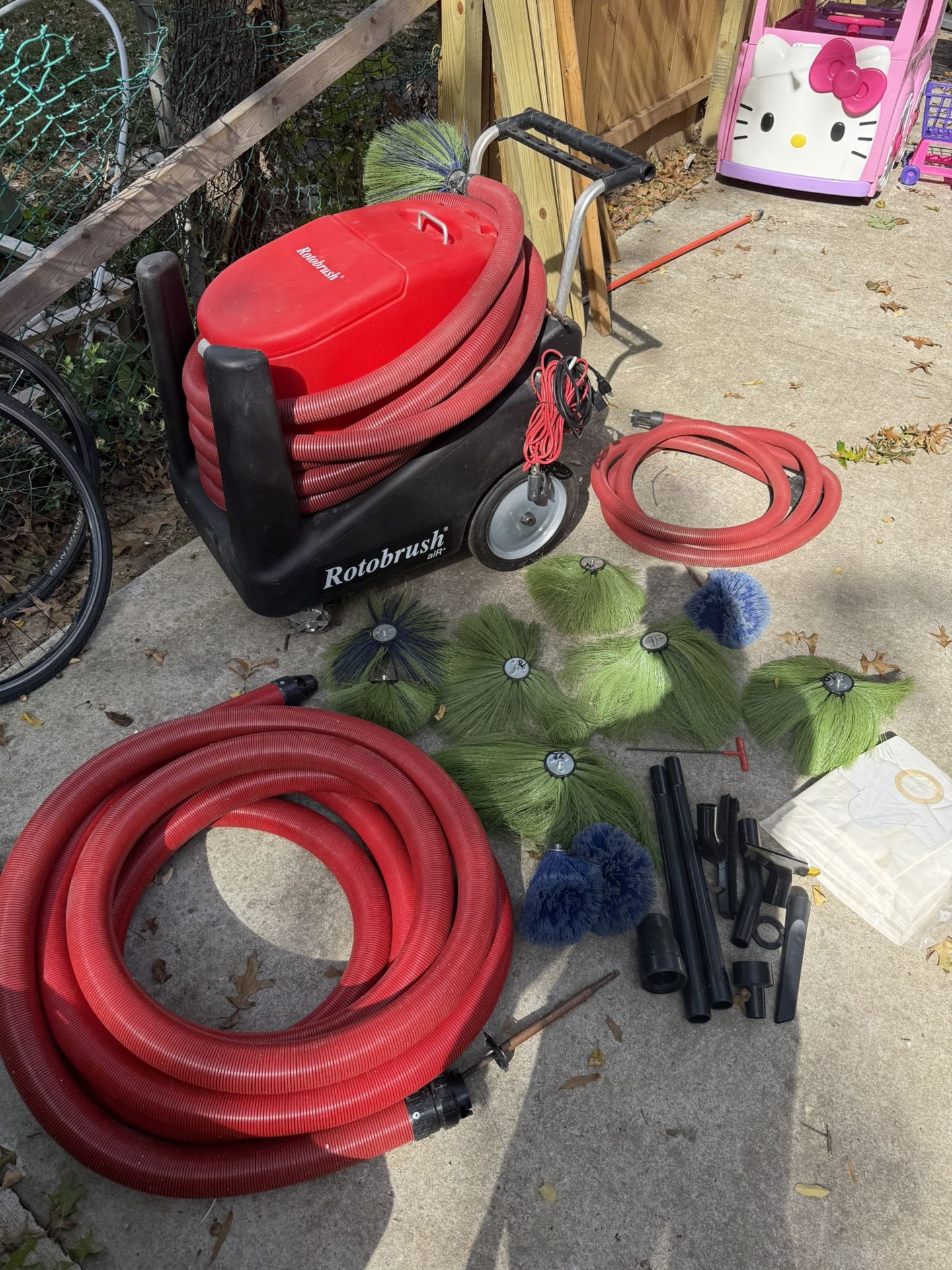 ROTOBRUSH AIR DUCT CLEANING