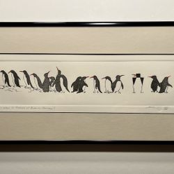 ANGIE WHITSON Signed & Numbered 185/500 "Sophistiguins" Collection Lithograph