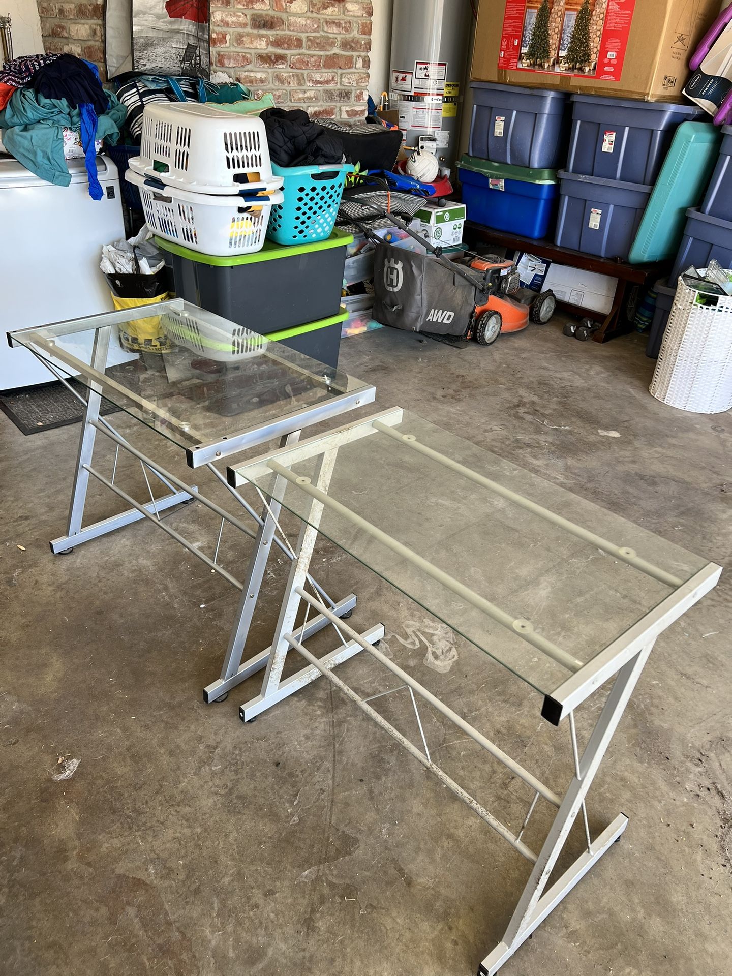Glass Desk