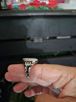 Onyx ring for men