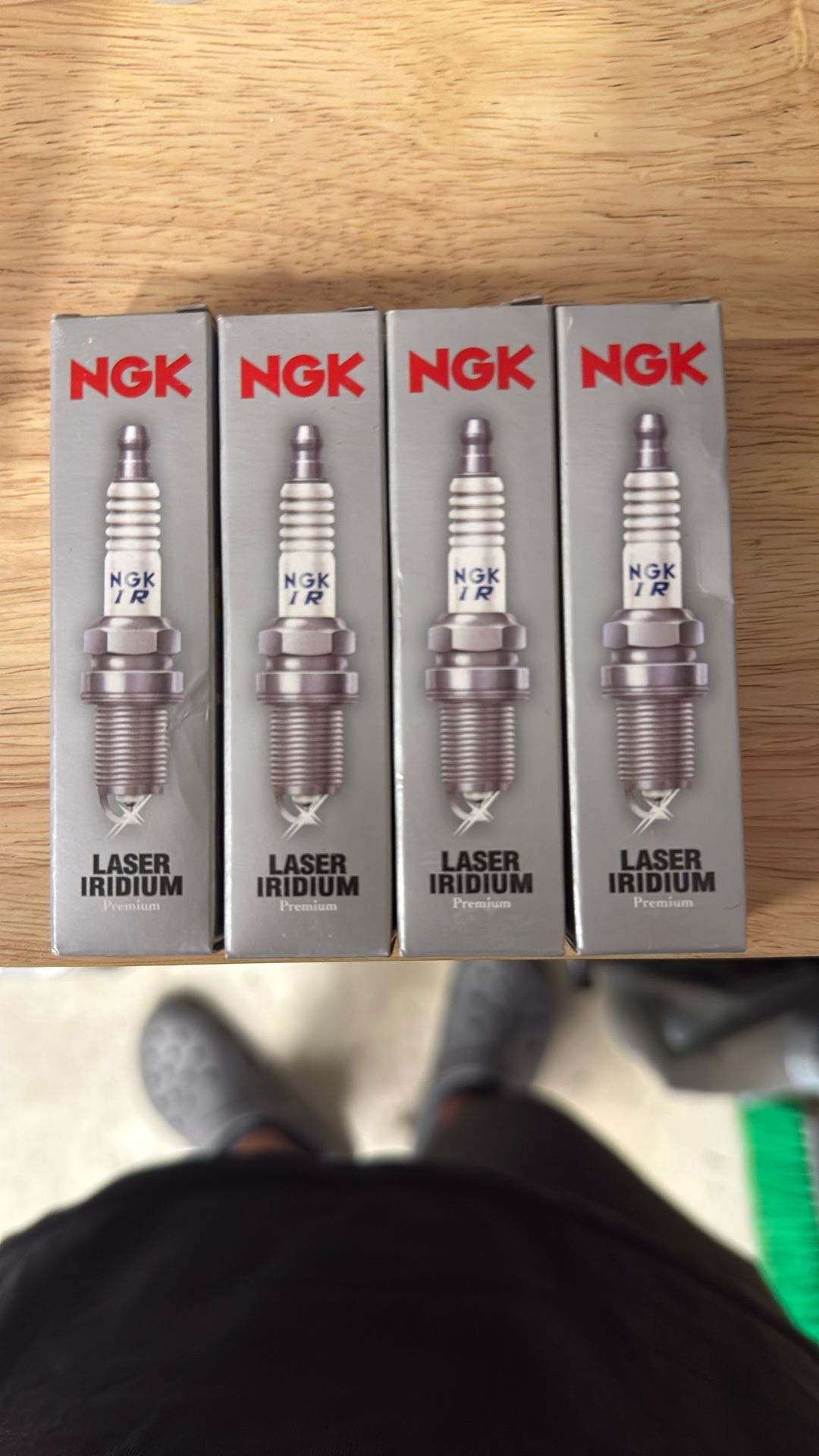 NGK SILZKAR7B11 93482 Laser, Iridium, Platinum, Spark Plugs