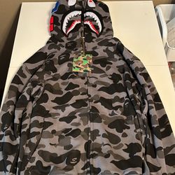 Bape Hoodie Full Zip Up
