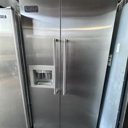 Viking 42 Built In Stainless Steel Refrigerator 