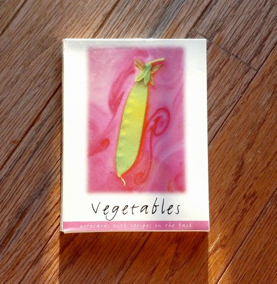 New Box Of Note Cards / Blank Cards With Envelopes / Holiday Card Garden Plant Vegetable Vintage Post Cards