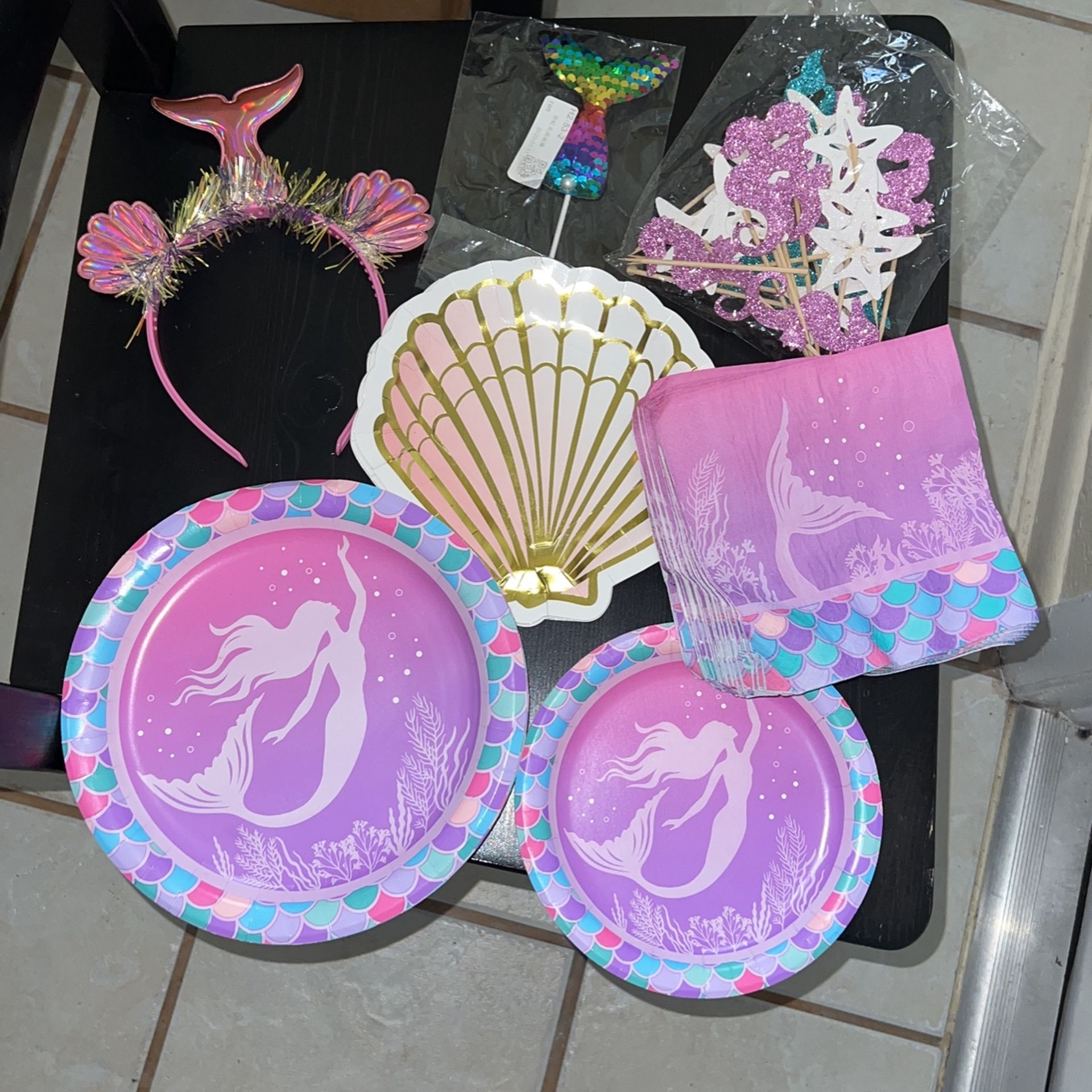 Mermaid Theme Party Supplies