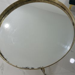 Gold Round Coffee Table 