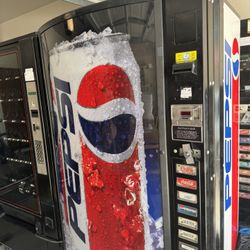Cash Only Soda Machine For 250.00