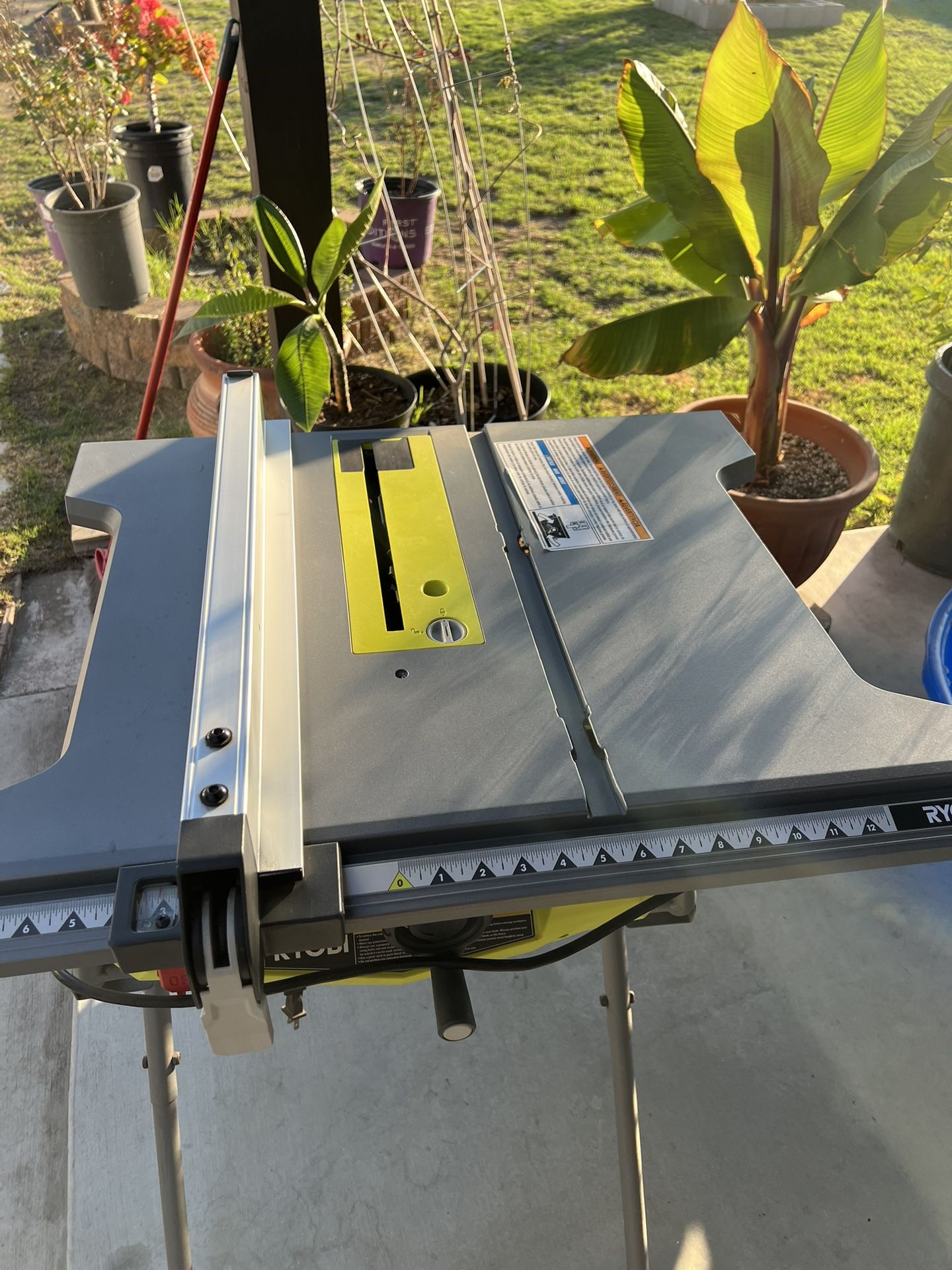 Ryobi table Saw Used