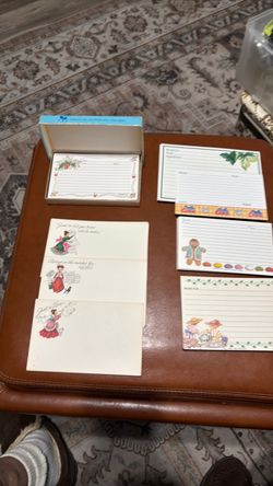 Recipe cards 1960s-80s
