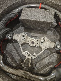 BRAND NEW 2017-2026 Toyota 86 GR86 & Subaru BRZ Real Carbon Fiber Steering Wheel