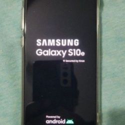 samsung galaxy s10 E unlocked excellent condition