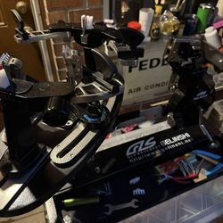 Like-New Tennis Stringing Machine – 6-Point Mount, Fixed Clamps, Complete Setup（Badminton Compatibl）