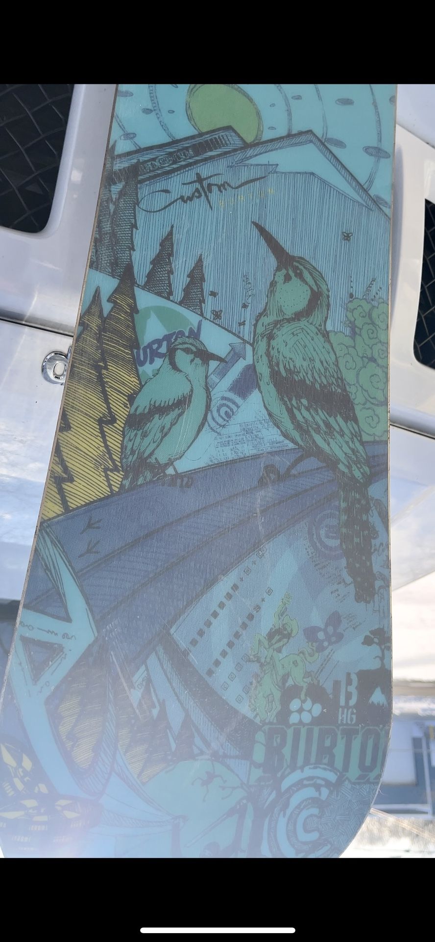 Burton Custom Board Needs Bindings Etc