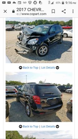 2012 2013 2014 2015 2016 2017 CHEVY EQUINOX PARTS PART OUT