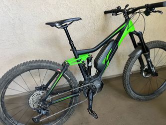 Kawasaky electric bike ( cracked Awing Arm ).