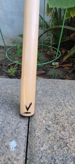 Pool cue shaft vantage