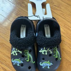NWT Primark boys dinosaur clogs size 11
