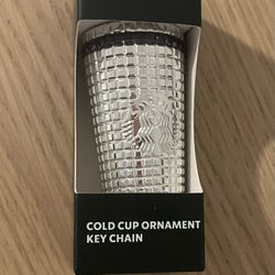 Starbucks Cold Cup Keychain Ornament