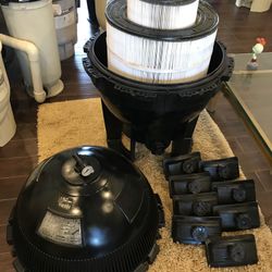 STA-RITE 550 ft.² CARTRIDGE POOL FILTER REFURBISHED/ENHANCED TO ORIGINAL NEW ( $275) OBO