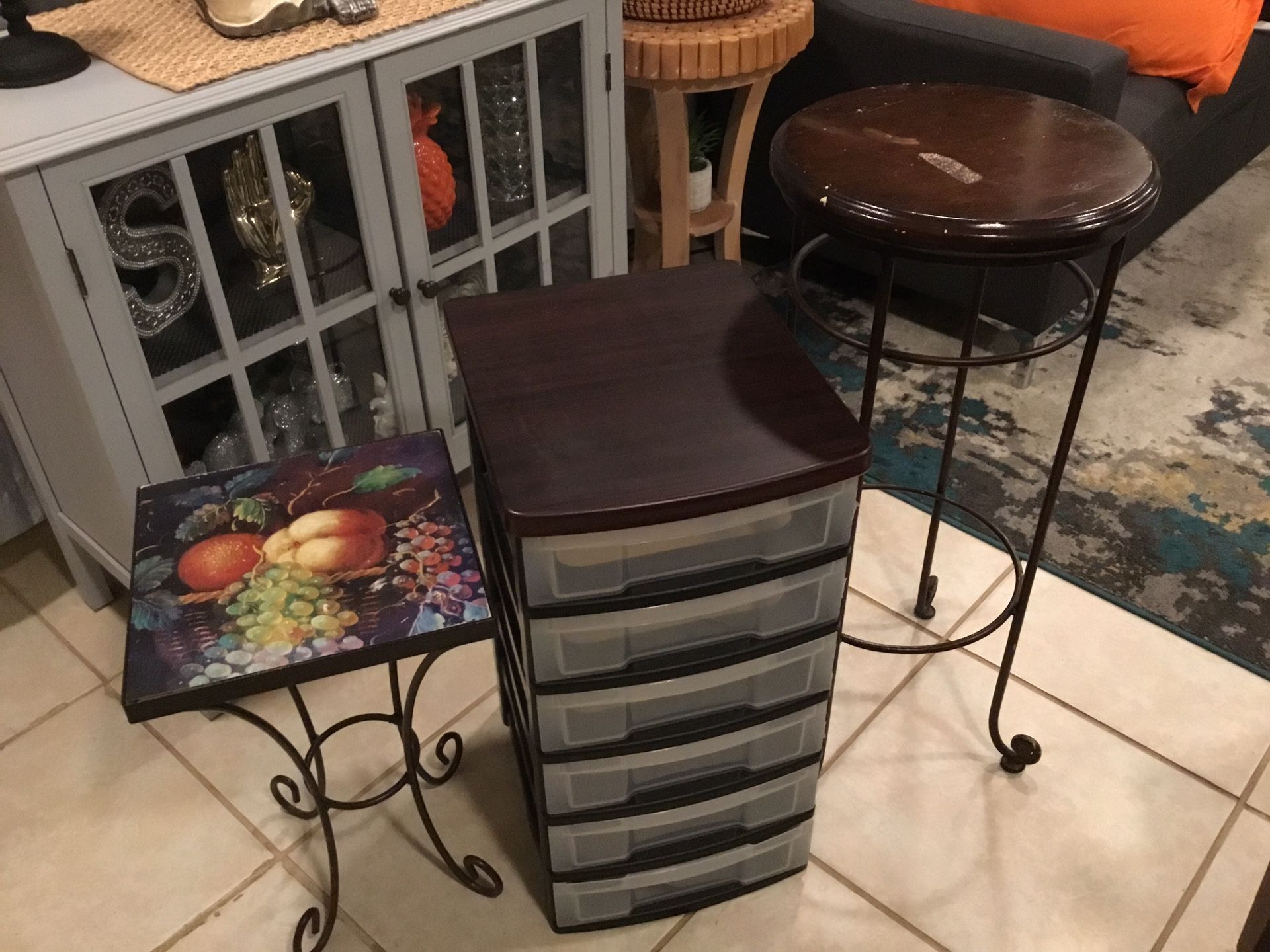 Bar Stools, etc.