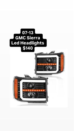 07-13 GMC Sierra Led Headlights $140