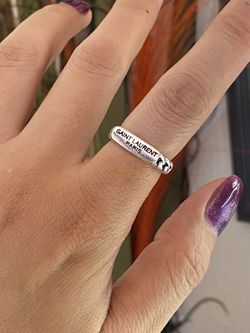 Silver Open Ring Fit Size 6-10