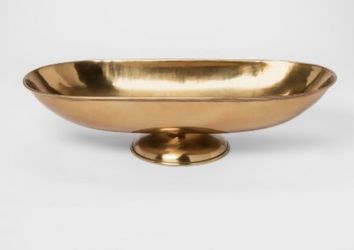 Extra Large Metal Gold Bowls And Vase