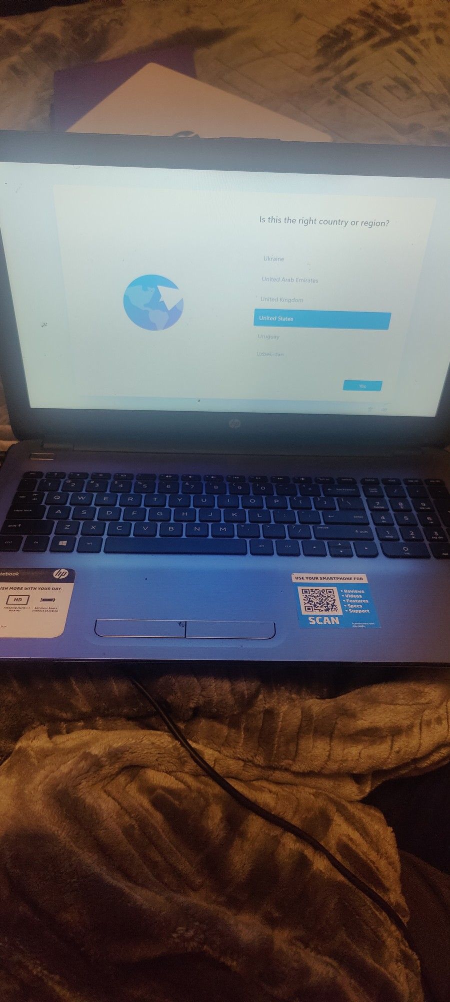 HP Notebook 15.6" laptop