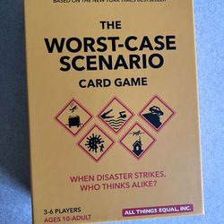 The Worst-Case Scenario Card Game