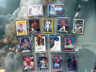 Shohei Ohtani rookies autos serial # relics , see pics