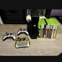 Xbox 360 With Games 