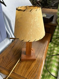Vintage Water Pump Lamp