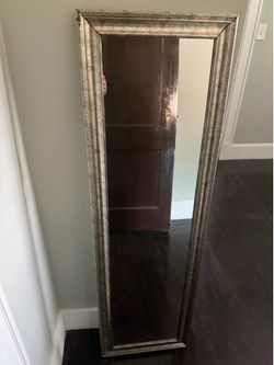 Full-Length Decorative Floor Mirror