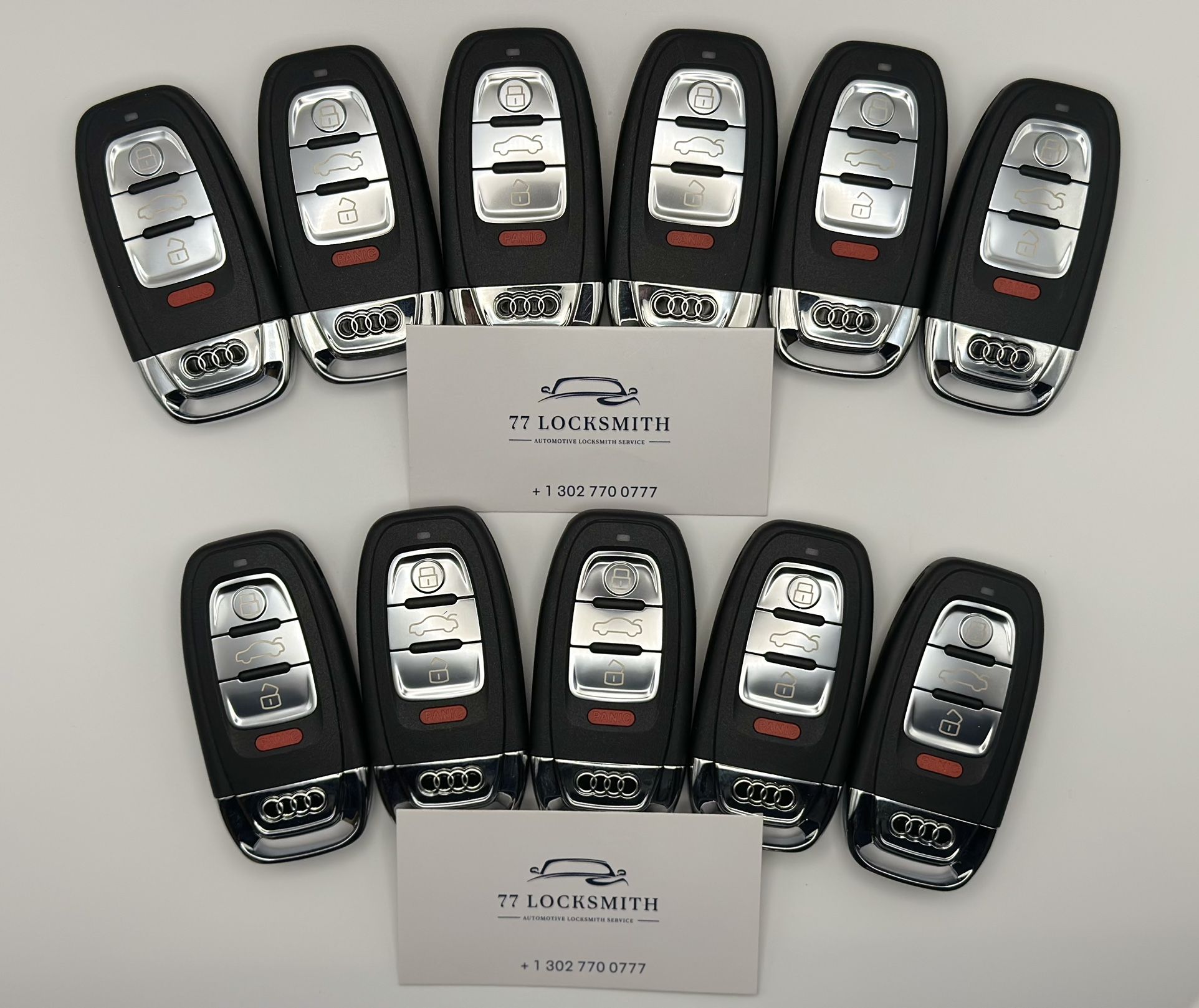 Audi New Key Fob ( A4, A5, A6, A7, A8, A3, Q3, Q5, Q7