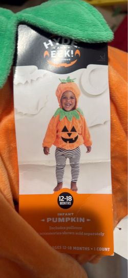 Hyde & EEK! Infant Pumpkin Halloween Costume 12-18M