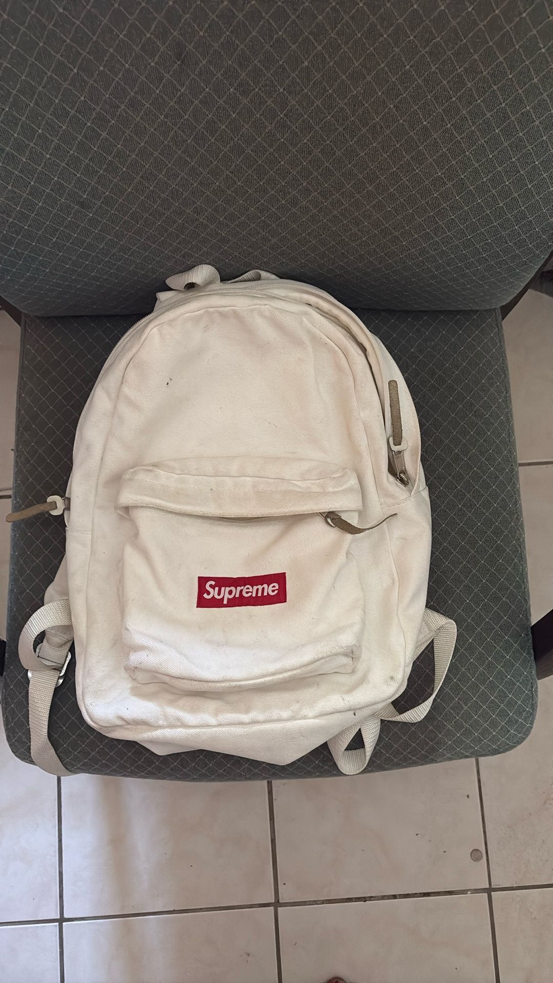 White Supreme Bag