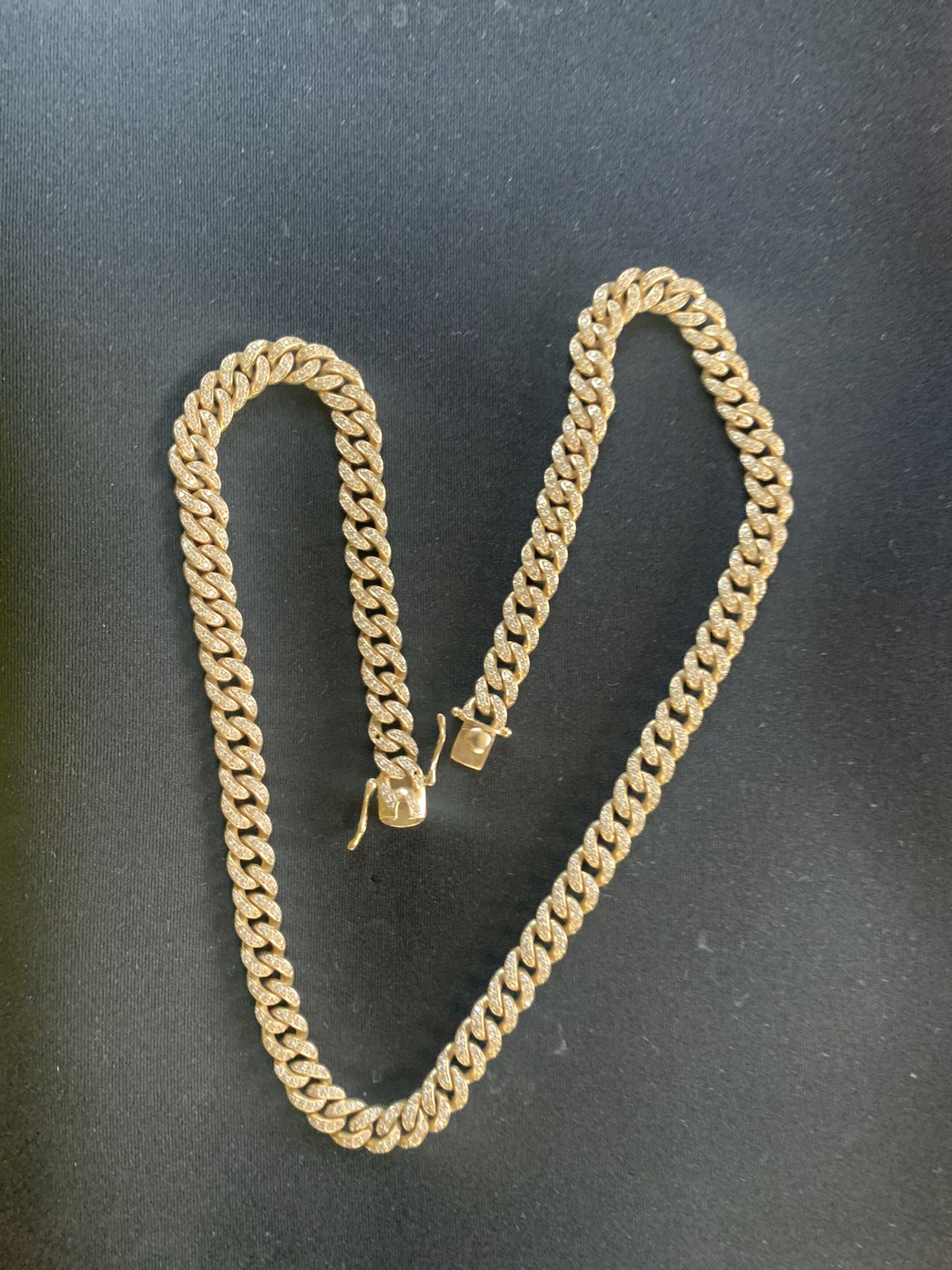 Cuban diamanté’s chain 14k