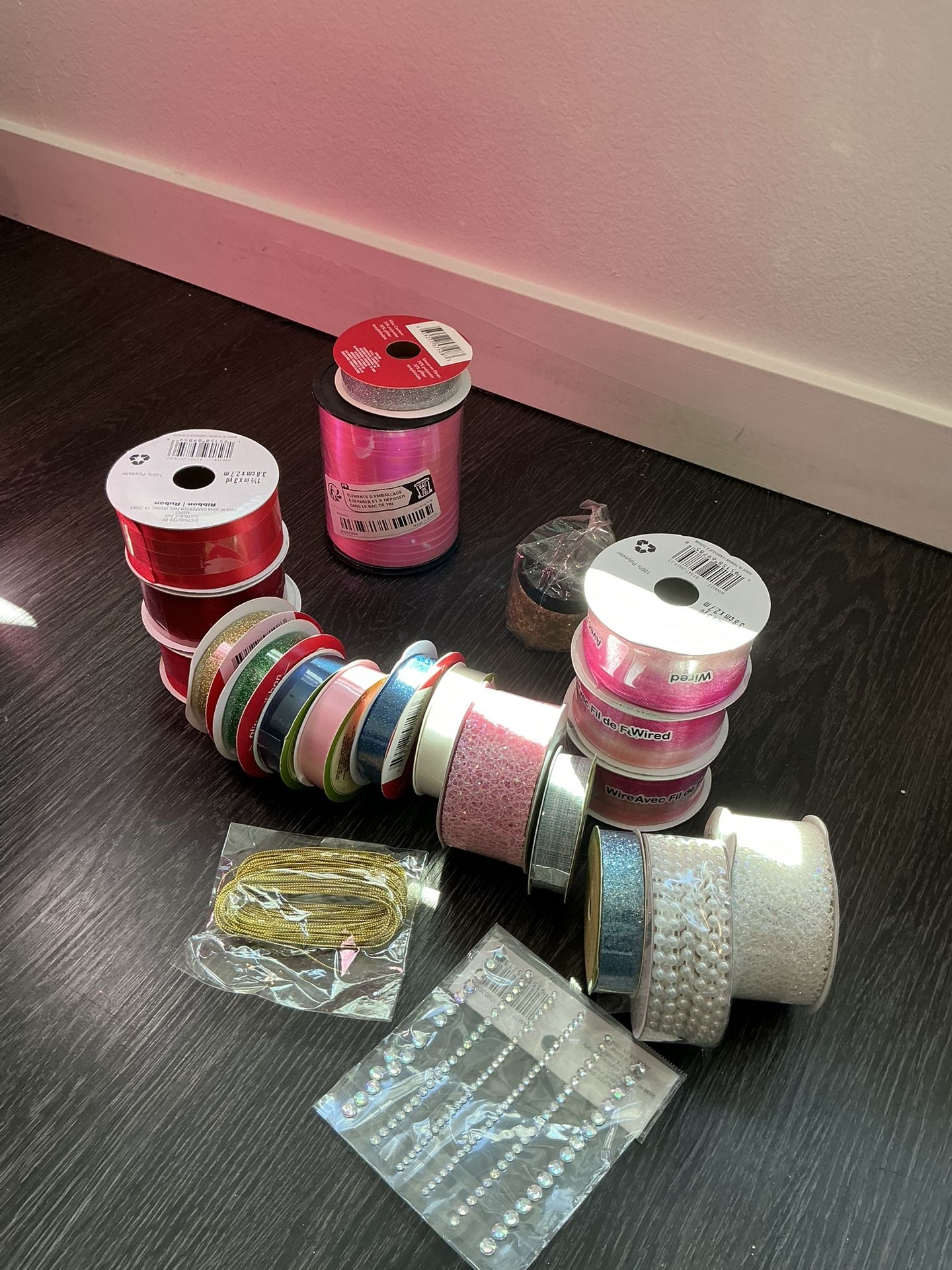 🎀 NEW Craft Ribbon & Decor Bundle🎉