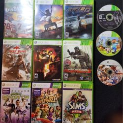 12 Xbox 360 Games